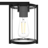 Hunter - 48009 - Four Light Bathroom Vanity - Astwood - Matte Black