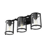 Hunter - 48004 - Three Light Bathroom Vanity - Astwood - Matte Black