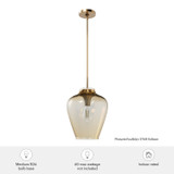 Hunter - 45236 - One Light Pendant - Vidria - Alturas Gold