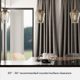 Hunter - 45235 - One Light Pendant - Vidria - Alturas Gold