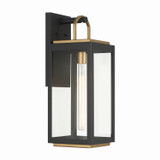 Minka-Lavery - 71332-734 - One Light Wall Sconce - Fenmark - Dark Matte Black