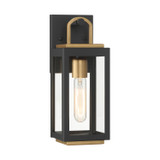 Minka-Lavery - 71331-734 - One Light Wall Sconce - Fenmark - Dark Matte Black