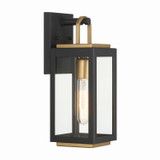 Minka-Lavery - 71331-734 - One Light Wall Sconce - Fenmark - Dark Matte Black