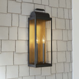 Minka-Lavery - 71313-877 - Two Light Wall Sconce - Calandra - Sand Coal Black