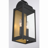 Minka-Lavery - 71312-877 - Two Light Wall Sconce - Calandra - Sand Coal Black