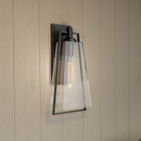 Minka-Lavery - 71301-66 - One Light Wall Sconce - Costa - Sand Coal Black