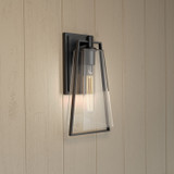Minka-Lavery - 71300-66 - One Light Wall Sconce - Costa - Sand Coal Black