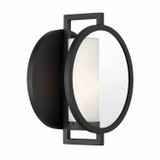 Minka-Lavery - 71271-66 - One Light Wall Sconce - Halin - Sand Coal Black