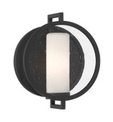 Minka-Lavery - 71270-66 - One Light Wall Sconce - Halin - Sand Coal Black