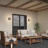 Minka-Lavery - 71270-66 - One Light Wall Sconce - Halin - Sand Coal Black