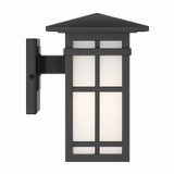 Minka-Lavery - 71181-899 - One Light Wall Sconce - Grydton - Dark Matte Black