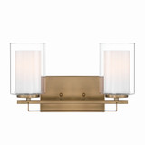 Minka-Lavery - 6102-791 - Two Light Vanity - Parsons Studio - Brushed Gold