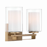 Minka-Lavery - 6102-791 - Two Light Vanity - Parsons Studio - Brushed Gold