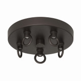 Minka-Lavery - 5219-860 - Five Light Pendant - Marbelle - Dark Bronze