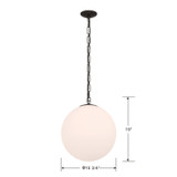 Minka-Lavery - 5213-860 - One Light Pendant - Marbelle - Dark Bronze