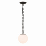 Minka-Lavery - 5211-860 - One Light Mini Pendant - Marbelle - Dark Bronze