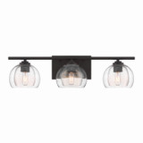 Minka-Lavery - 2723-860 - Three Light Vanity - Glint - Dark Bronze