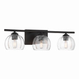 Minka-Lavery - 2723-860 - Three Light Vanity - Glint - Dark Bronze