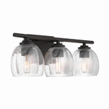 Minka-Lavery - 2723-860 - Three Light Vanity - Glint - Dark Bronze