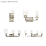 Minka-Lavery - 2643-84 - Three Light Vanity - Binsly - Brushed Nickel