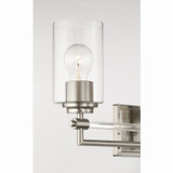 Minka-Lavery - 2643-84 - Three Light Vanity - Binsly - Brushed Nickel