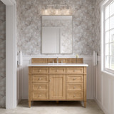Minka-Lavery - 2643-84 - Three Light Vanity - Binsly - Brushed Nickel