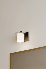 Minka-Lavery - 2061-899 - One Light Bath Sconce - Seville - Dark Matte Black