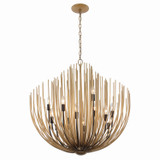Minka-Lavery - 16209-876 - 12 Light Chandelier - Florenza - Legacy Brass