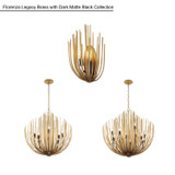 Minka-Lavery - 16209-876 - 12 Light Chandelier - Florenza - Legacy Brass