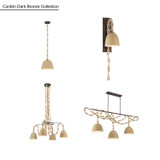 Minka-Lavery - 16067-860 - Three Light Linear Chandelier - Cordn - Dark Bronze