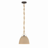 Minka-Lavery - 16065-860 - One Light Pendant - Cordn - Dark Bronze