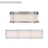 Minka-Lavery - 16013-84-L - LED Bath Bar - Merick - Brushed Nickel