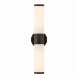 Minka-Lavery - 12062-860 - Two Light Wall Sconce - Voltelle - Dark Bronze