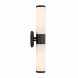 Minka-Lavery - 12062-860 - Two Light Wall Sconce - Voltelle - Dark Bronze