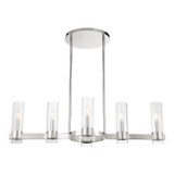 Minka-Lavery - 3896-77 - Six Light Island Pendant - Vernon Place - Chrome