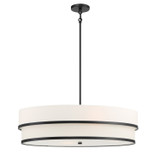 Minka-Lavery - 2448-66A - Four Light Pendant - Cascade - Coal