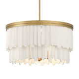 Minka-Lavery - 2079-870 - Nine Light Pendant - Briscade - Painted Legacy Brass