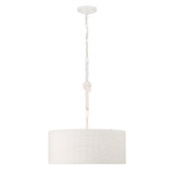 Minka-Lavery - 1804-44B - Three Light Pendant - Lodelle - Sand White