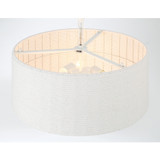 Minka-Lavery - 1804-44B - Three Light Pendant - Lodelle - Sand White