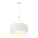 Minka-Lavery - 1804-44B - Three Light Pendant - Lodelle - Sand White