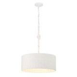 Minka-Lavery - 1804-44B - Three Light Pendant - Lodelle - Sand White