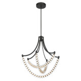 Minka-Lavery - 5646-899-L - LED Chandelier - Pearl - Dark Matte Black