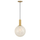 Minka-Lavery - 2526-732 - One Light Pendant - Narra - Legacy Brass