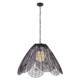 Minka-Lavery - 19986-899 - One Light Pendant - Sylari - Dark Matte Black