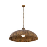 Minka-Lavery - 19915-789 - One Light Pendant - Zinnia - Antique Brass