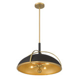 Minka-Lavery - 18314-880 - Four Light Pendant - Yorkshire - Dark Matte Black