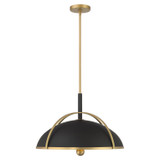 Minka-Lavery - 18314-880 - Four Light Pendant - Yorkshire - Dark Matte Black