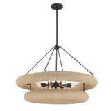 Minka-Lavery - 17116-860 - Eight Light Pendant - Aeris - Dark Bronze