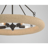 Minka-Lavery - 17115-860 - Five Light Pendant - Aeris - Dark Bronze