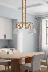 Minka-Lavery - 16066-732 - Four Light Pendant - Cordn - Legacy Brass